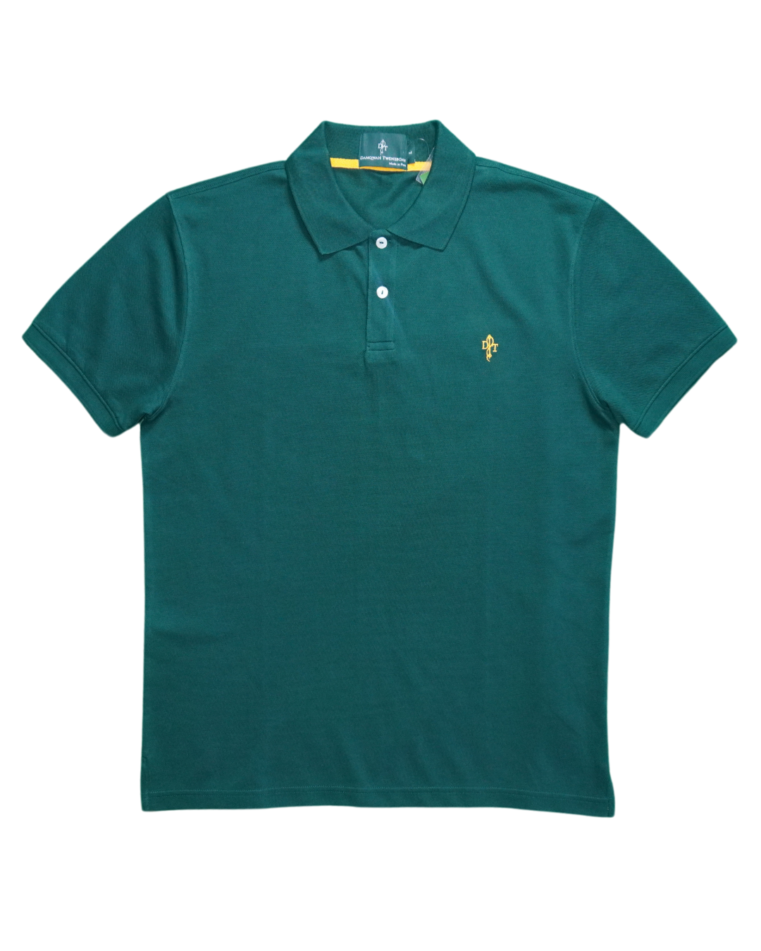 DT MONTAUK CLASSIC POLO - HUNTER GREEN