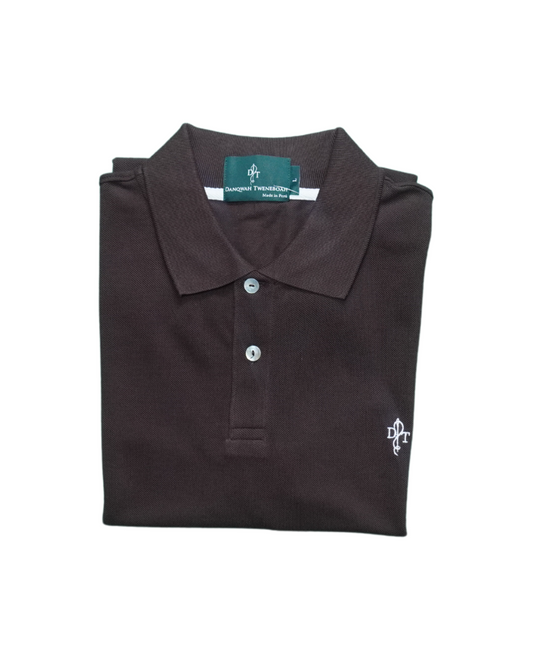 DT MONTAUK CLASSIC POLO - Brown